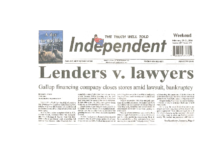 Lenders v. Lawyers (Gallup Independent, February 20-21, 2016)