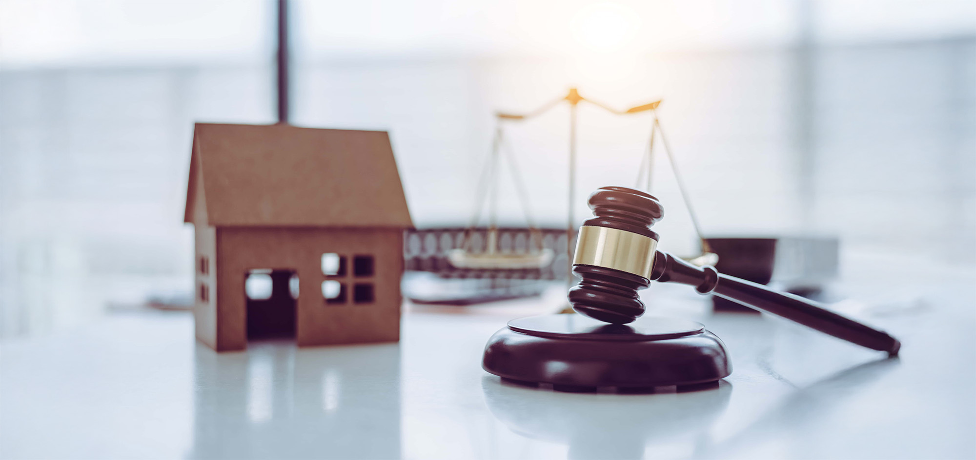 House and law concept object only nobody